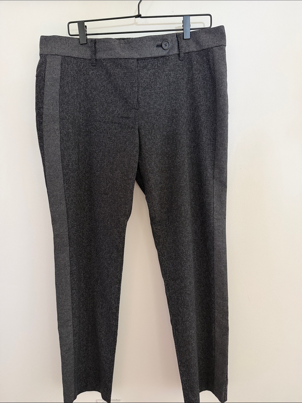 Women’s  Petite Classic Black/Gray Dress Pants